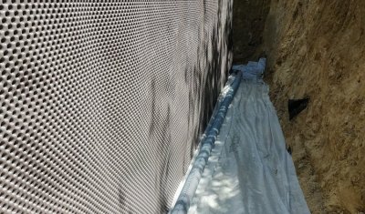 TERRA'PREST, assainisseur et terrassier entre Grenoble et Chambéry : Drainage de fondations sur une extension d'habitation à Pontcharra (38530) pour garantir son étanchéité