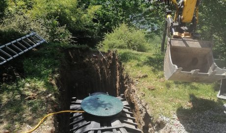 TERRA'PREST, assainisseur et terrassier entre Grenoble et Chambéry : Création d'un assainissement autonome Crêts en Belledonne