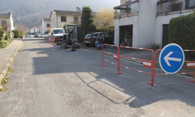TERRA'PREST, assainisseur et terrassier entre Grenoble et Chambéry : Raccordement au réseau fibre optique à Poisat (38320)